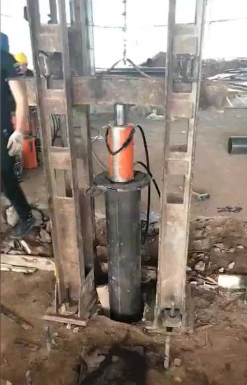 滨州邹平县钢管桩加固